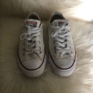 Converse low top white